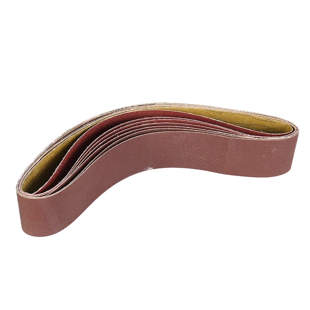 

7pcs/Set 50x686mm 120/240/320/400/600/800/1000 Grits Sanding Belts Wood Grinding Sander Abrasive Tools Aluminum Oxide