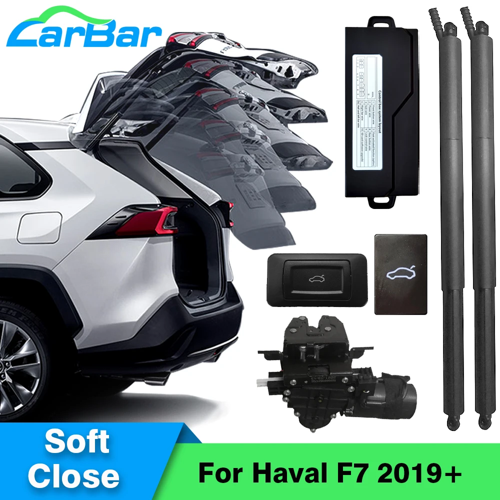 

Carbar Электрический подъемник багажника для Haval F7 2019 + Интеллектуальный автоматический подъемник багажника комплект для открывания багажника интеллектуальный замок задней двери