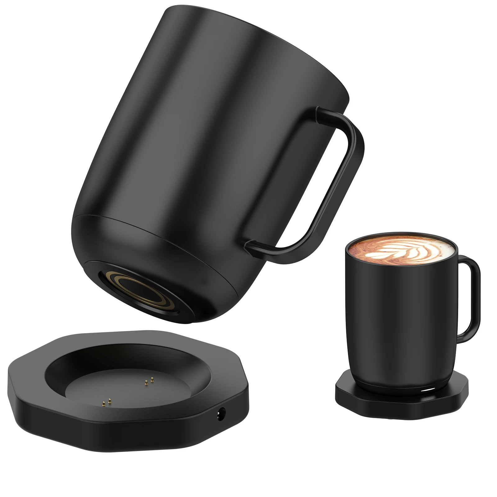 Wireless Charging Coaster for Smart Mug Temperature Control