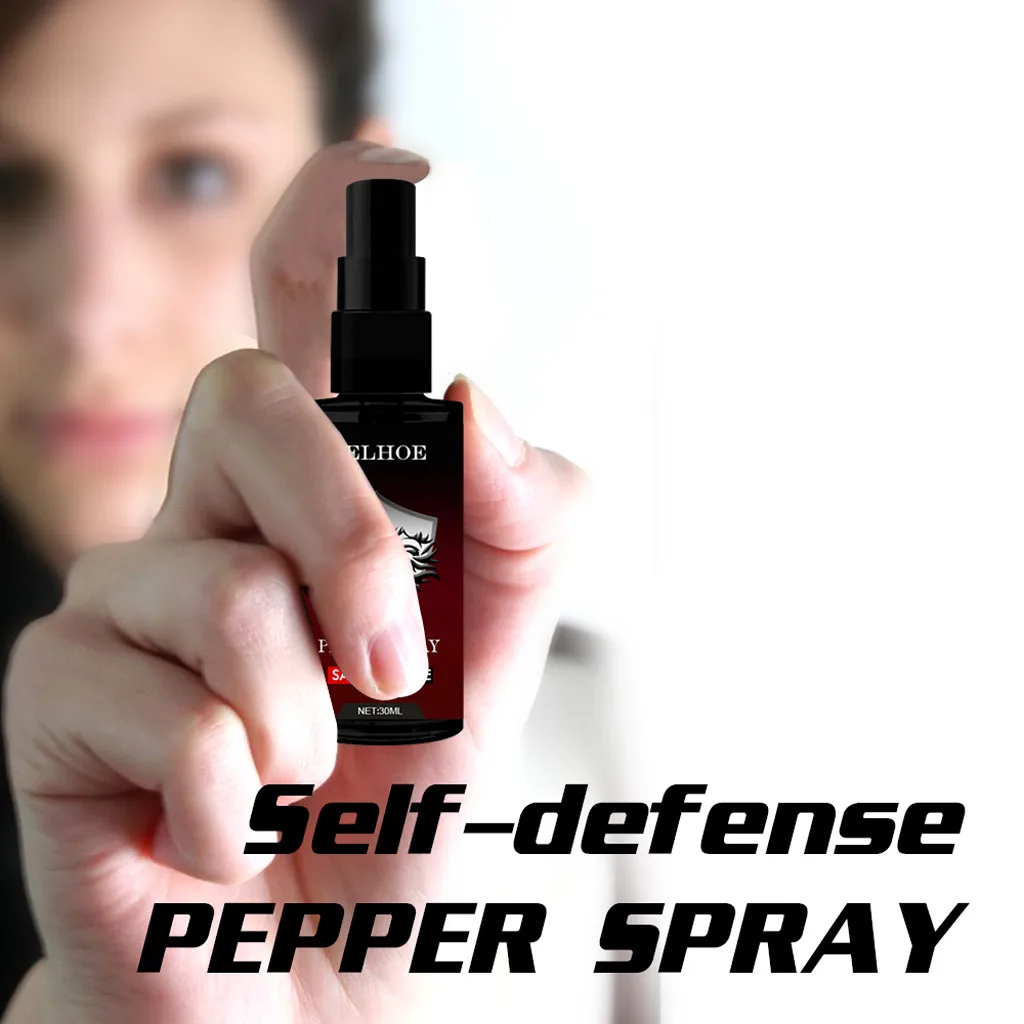 Red Pepper Spray For Women Carry Selfdefense Small Canister Big