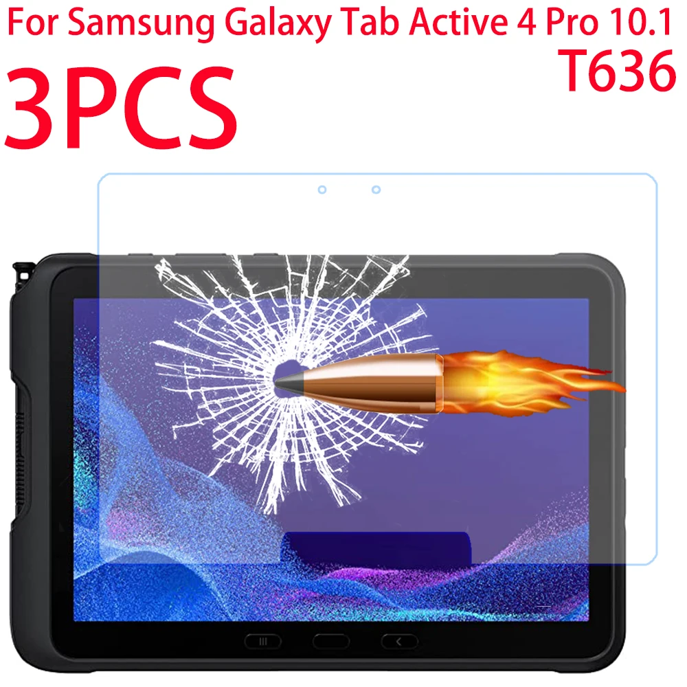 3PCS Premium Glass Screen Protector Set