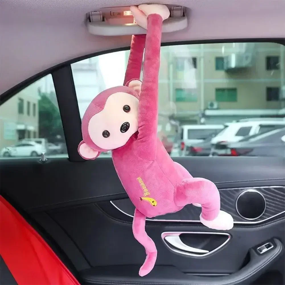 Monkey Shaped Car Accessory Decorative Hanging Doll