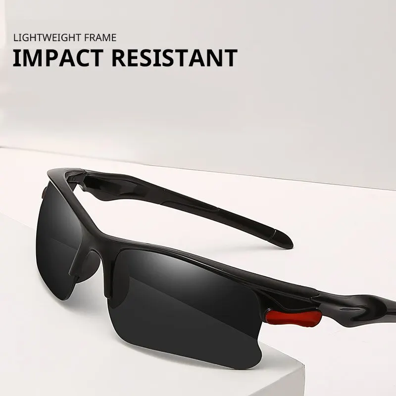 Bicycle Glasses Mens And Womens Outdoor Sports Sunglasses Windproof Running Marathon Drivers Night Vision Goggles driving glasses