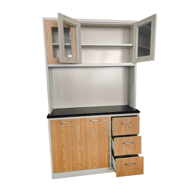 Factory Kitchen Steel Cabinets Home Storage With Glass Door Kitchen Steel Cabinet Cupboard