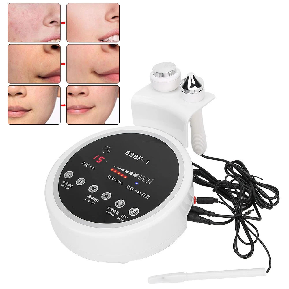 Ultrasonic Face Imports Export Freckle Removal Detoxification Machine Instrument(UK Plug 220V) plug in ultrasonic flowmeter transducer 1m ultrasonic underwater acoustic transducer