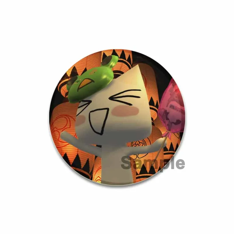 32/44 ミリメートルトロ井上猫ブローチ漫画動物かわいいバッジ