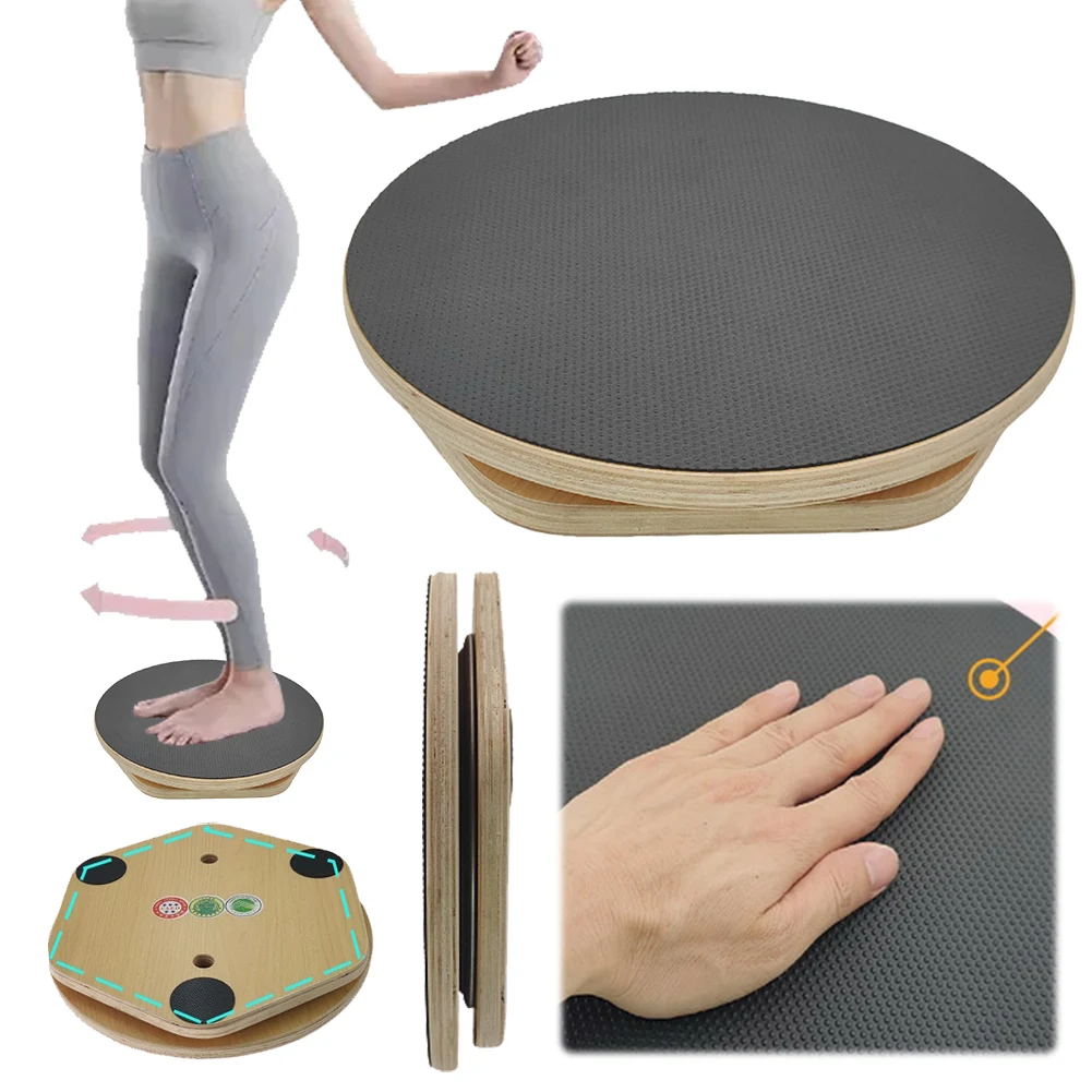 Ab Twister Board Waist Twist Board Non Slip Stomach Waist Trainer Heavy Duty Twister Exercise for Full Body Workout waist twisting disc