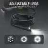 TESLONG NTS500 5.0 LCD Screen 5.5mm Dual Lens Industrial Endoscope Camera 1080P IP67 Pipe Car Inspection Borescope 32GB 6