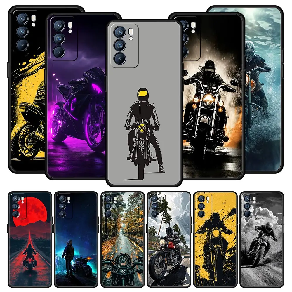Sleek Motorcycle Design Phone Case Cover