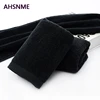 Professional Customized LOGO 100%Cotton Black bath towel Hand Towel Embroidery Name Personalized Towel Gift for Friends Family 5