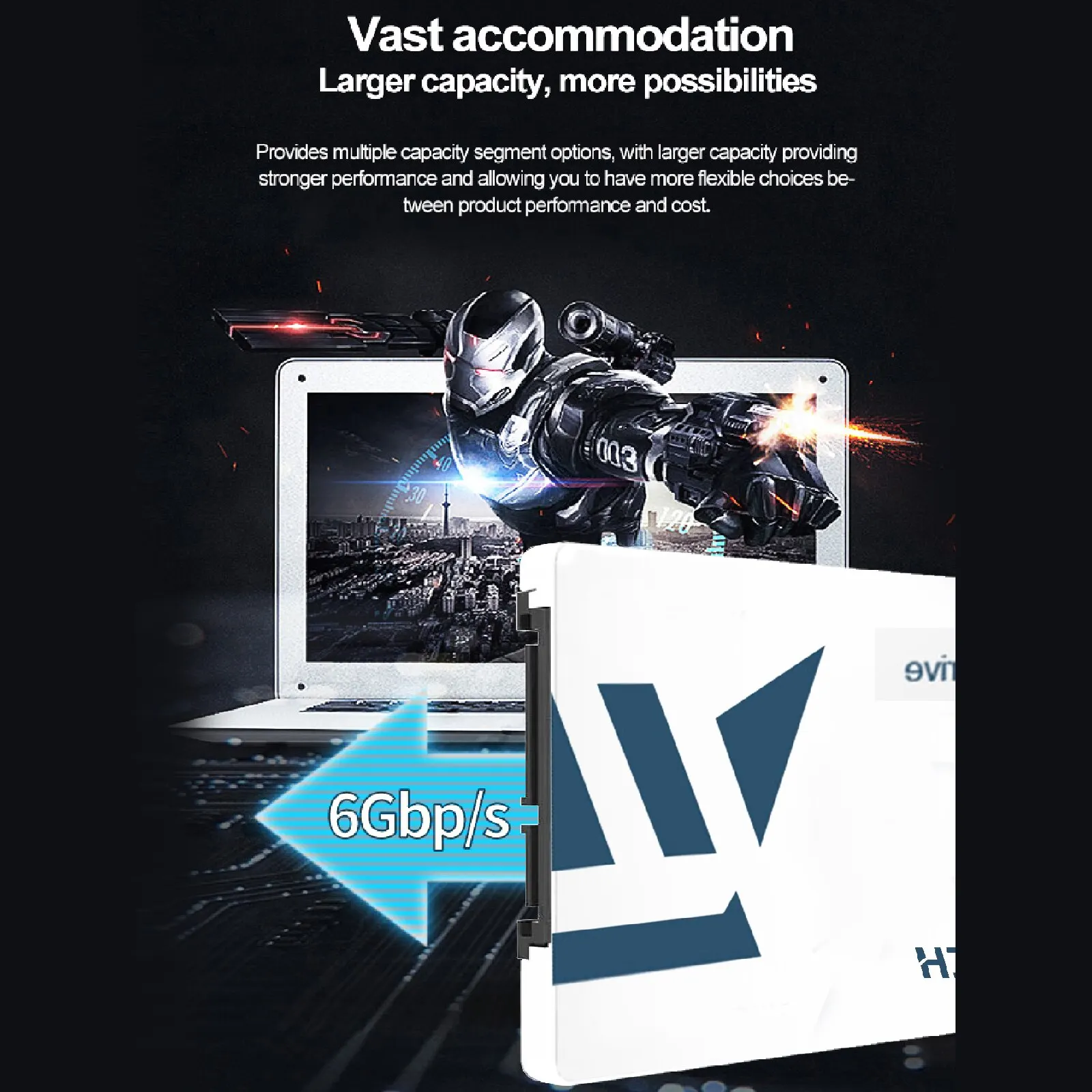 Рисунок 5 - Reletech SSD SATA 1TB 512G 256G