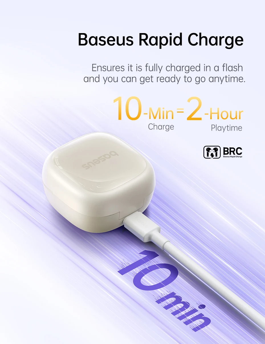 Bass BD1 Wireless Earphones Bluetooth 5.4 Earbuds Sports Earbuds HIFI Sound Head