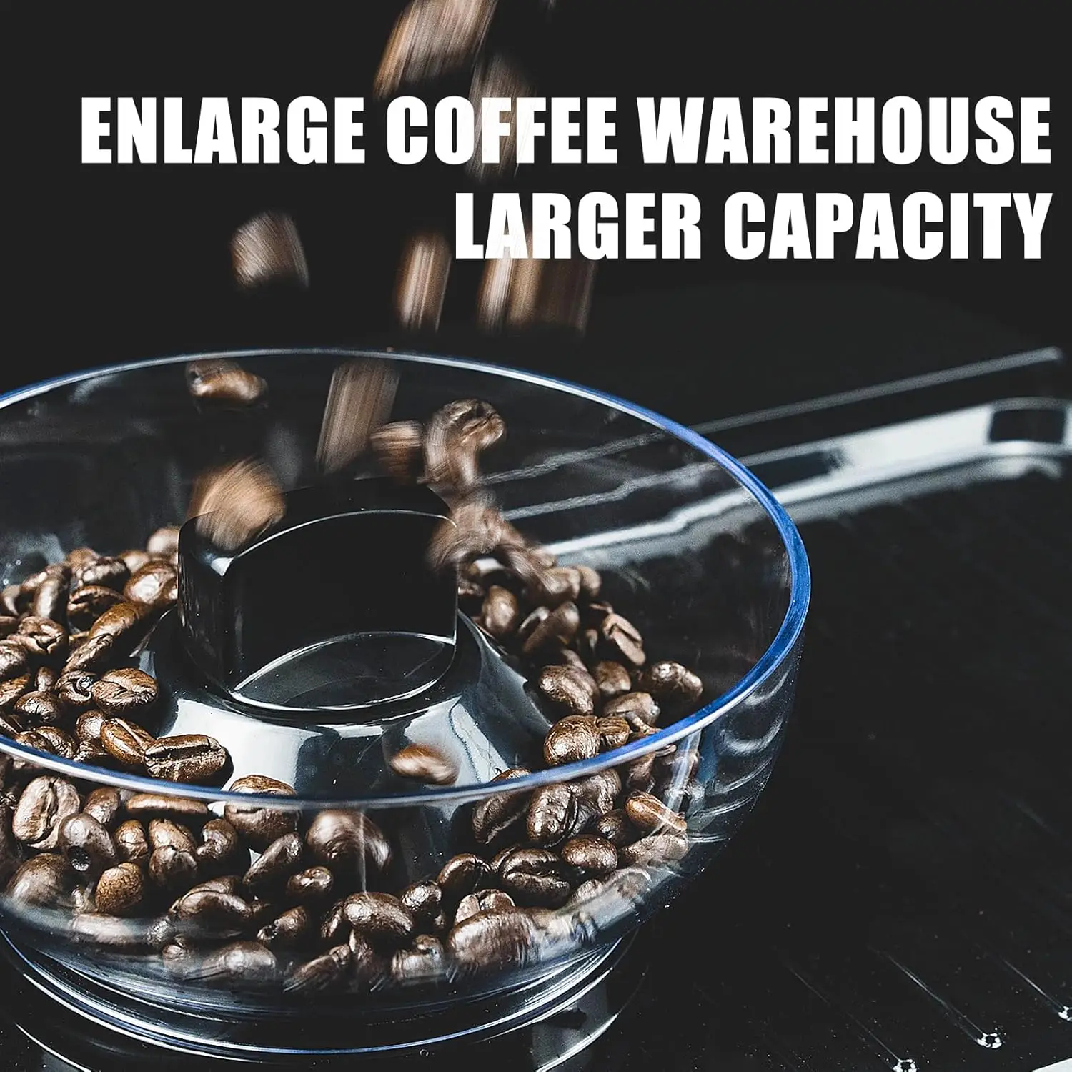 Espresso Machine 15 Bar, Coffee Maker With Milk Frother Steam Wand, Built-In Bean Grinder, Combo Cappuccino Machine with 70oz Re 6