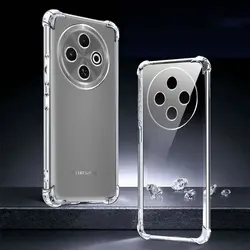 Shockproof Airbag Clear TPU Phone Case - Soft Silicone Protective Bumper Cover for Tecno Spark 30C 5G (Shockproof Case)