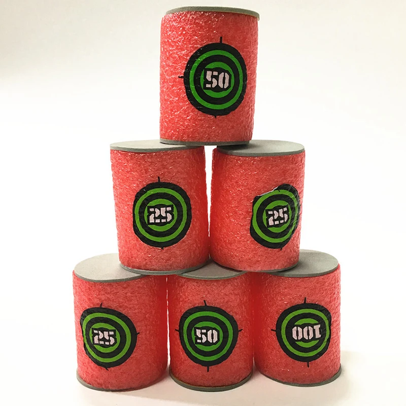 100/50 Stück 7,2 cm Nachfüll-Darts für Nerf N-Strike Elite Blaster, weiche Schaumstoff-Darts, Zubehör_voghion.com