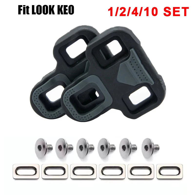 PedalsCleatsFitLOOKKEOSystemRoadCyclingCleats45Degree