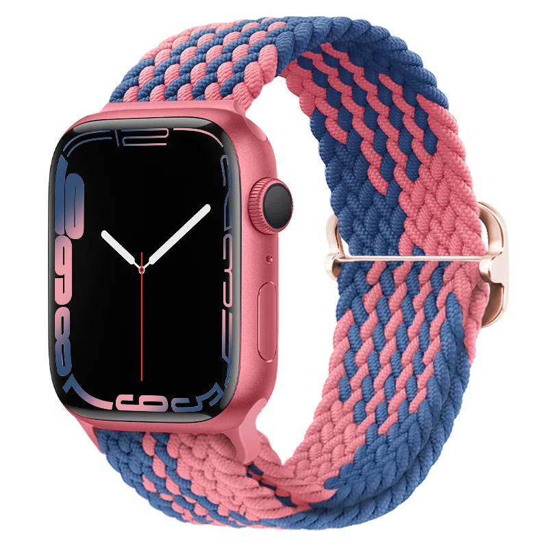 Braided Loop Breathable Sport Wristband Bracelet, 20mm/22mm Band