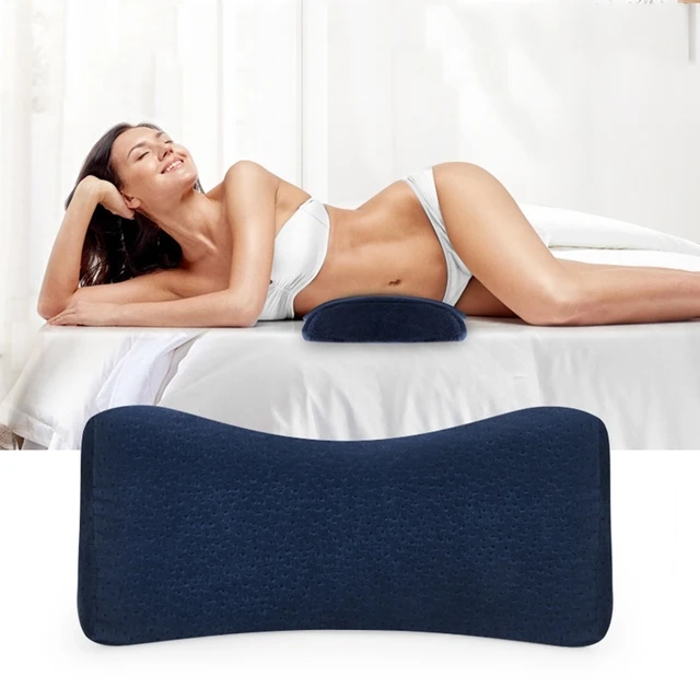 Lumbar Support Pillow Sleeping  Lumbar Support Cushion Bed - Memory Foam  Lumbar - Aliexpress