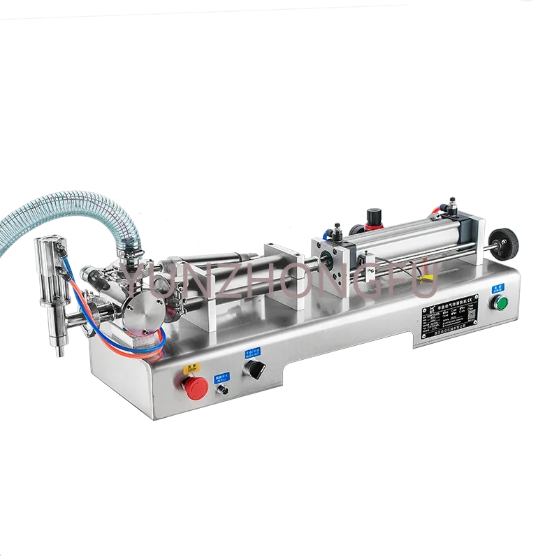 

G1twd Paste Liquid Modification Pneumatic Horizontal Quantitative Paste Filling Machine Quantitative Cosmetics Canning Machine