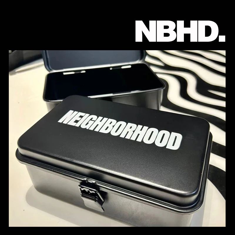 

NBHD iron tool box external outdoor rectangular modified multi-functional storage camping box