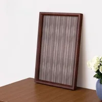 Table de chevet pliante en bois massif, créative, moderne, nordique, petite chambre à coucher, support de rangement, esthétique, Stable, décoration de la maison 4
