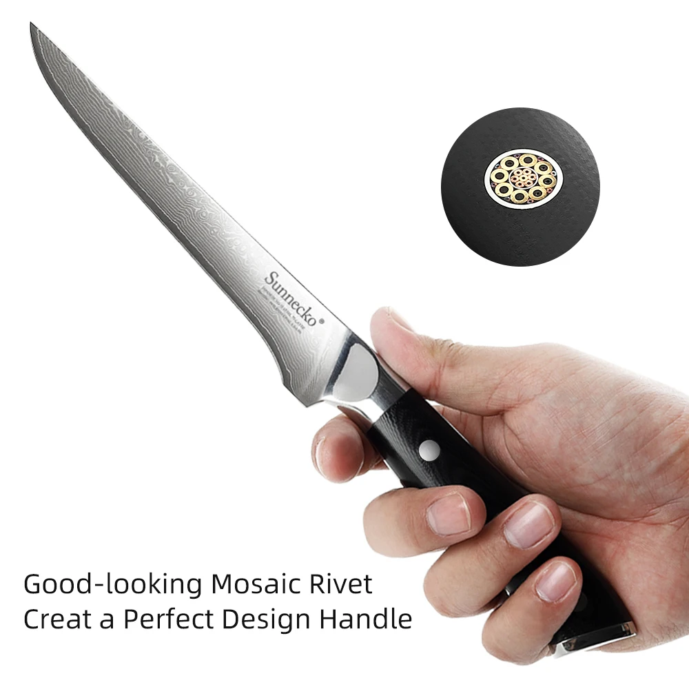 Classic 6" Inch Boning Fillet Knife Ultra Sharp Bone Slicing Knife 6