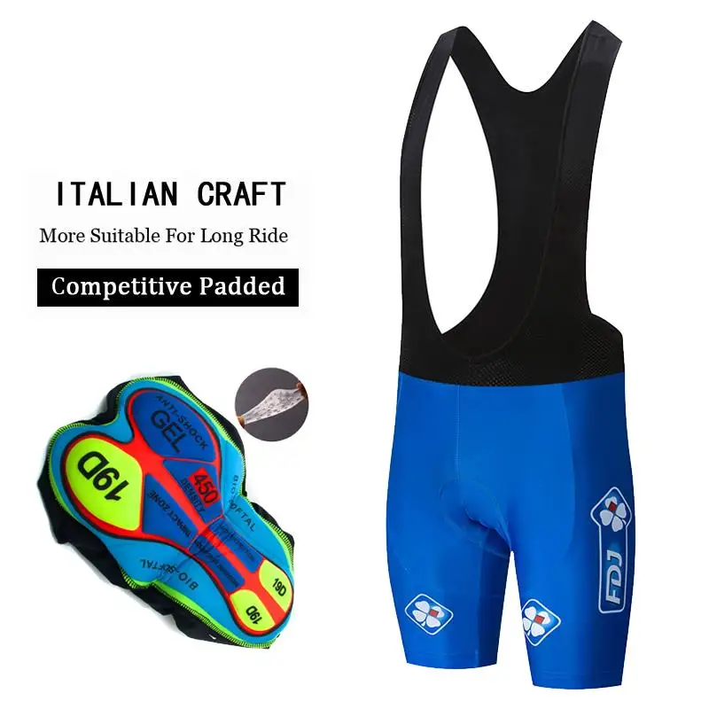Summer Men Bike 19D Gel Padded Bicycle Pants Cycling Bib Shorts Road Bike Bibs Tights Cycling MTB Bib Pants Quick Dry