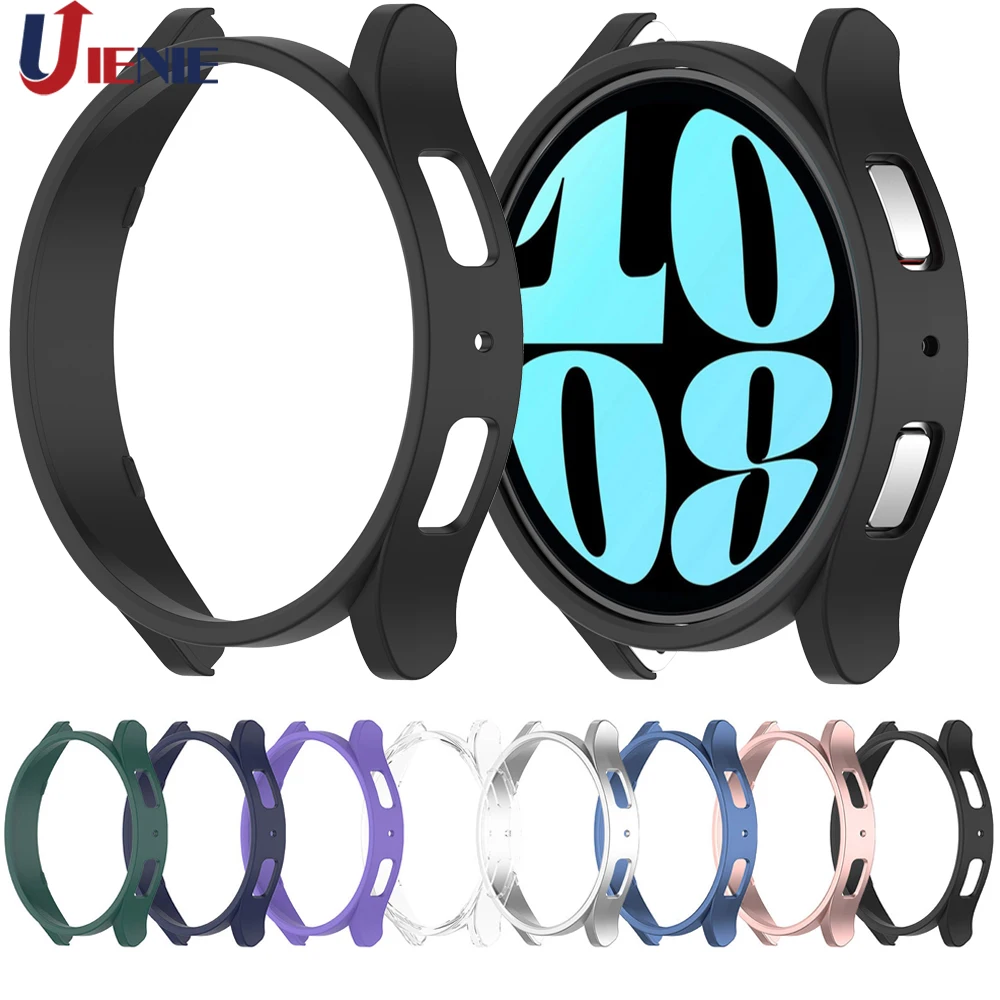 

Hard PC Protective Case Cover for Samsung Galaxy Watch 6 44mm 40mm Bracelet Cases Frame Shockproof Protector Shell Accessories