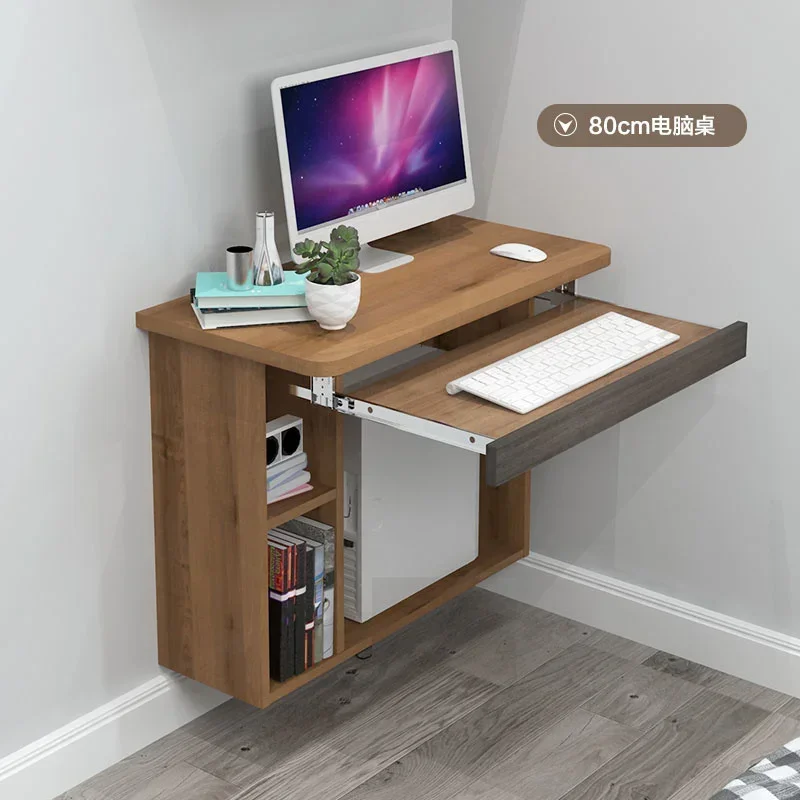 Mesa plegable de pared para computadora, escritorio plegable para  computadora, escritorio flotante estable y duradero, escritorio de cocina y  comedor