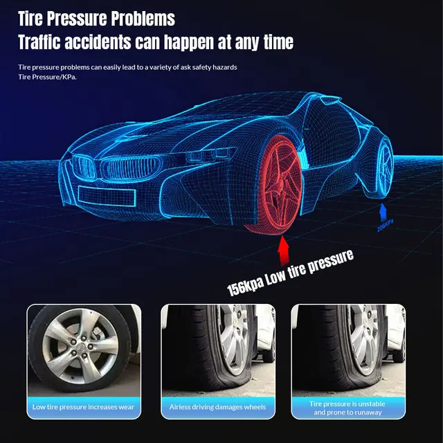 4 In1 Car Jump Starter with Air Compressor 5