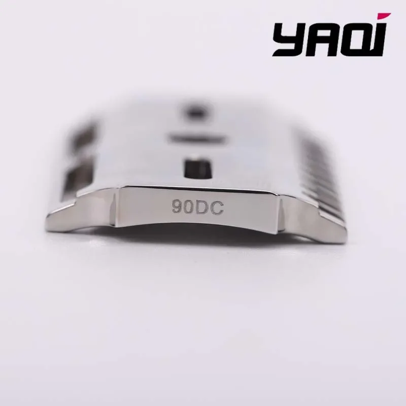 Vostok 90DC 316 스테인레스 스틸 광택 처리된 이중 빗형 안전 면도기 헤드(0.9mm 블레이드 간격) Yaqi