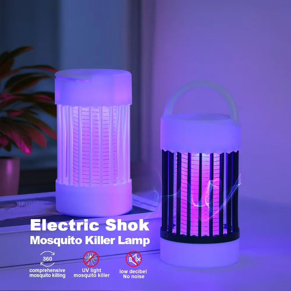 รูปสินค้า โคมไฟฆ่ายุง UV ชาร์จ USB ใช้ได้ทั้งในบ้านและแคมป์ปิ้ง