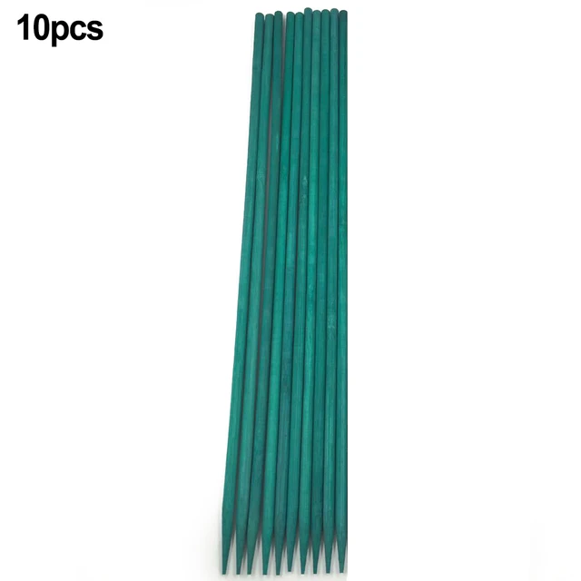 10Db 38 Cm -Es Bambusznövény Tét Festett Bambusz Nyárs Virágrendező Botok Növényi Növekedési Támasz Rúd A Virág Elrendezéséhez - Image 2