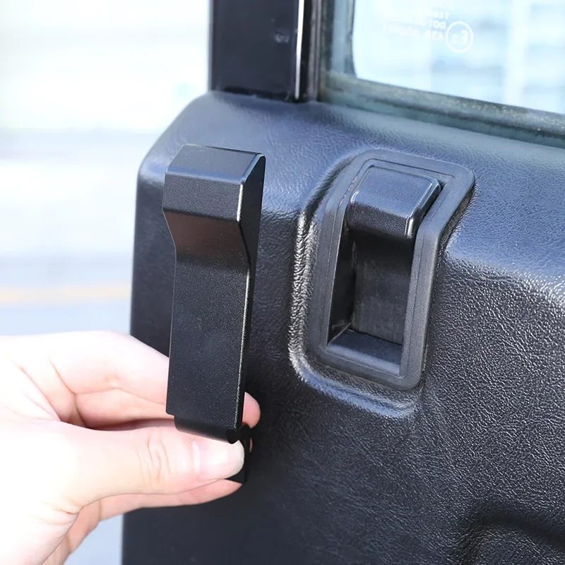 Per Land Rover Defender 90 110 130 2004-2018 Alluminio Auto Porta Interna Chiusura Maniglia Decorazione Copertura Defender Accessori Auto