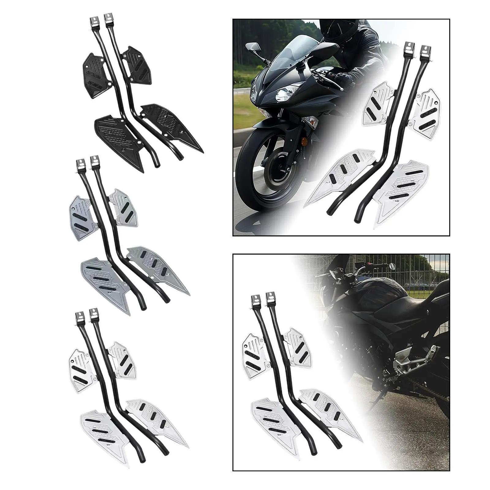 Engine Guard Crash Bar Frame Foot Pegs Motorcycle Accessories Protection Anti Slip Foot Pedal for Yamaha Xmax300 2018-2023 Engine Guard Crash Bar Frame Foot Pegs Motorcycle Accessories Protection Anti Slip Foot Pedal for Yamaha Xmax300 2018-2023