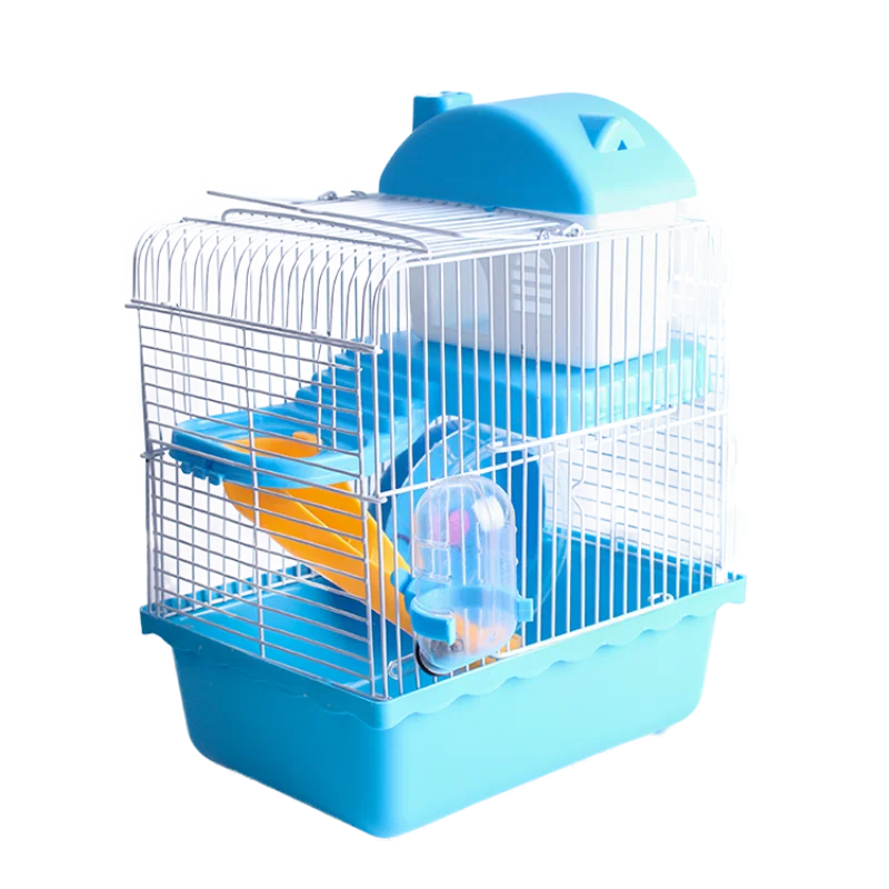 

Little Hamster Cage Hamster Supplies Set Complete Djungarian Hamster Cage Package Oversized Villa Transparent Double Nest Gift