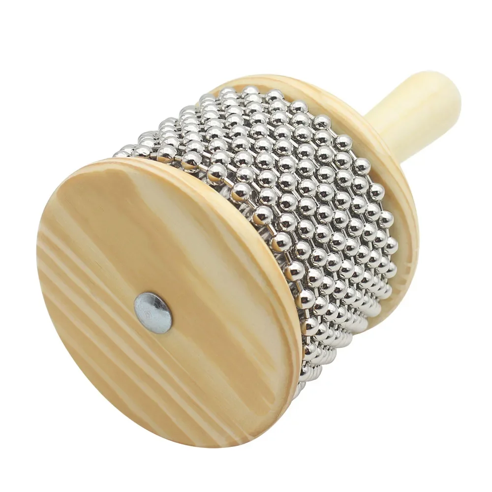 Wooden Cabasa Orff Sand Hammer Percussion Instrument Cabasa Band Student Children Kid Pop Hand Shaker Musical Toys Kids Gifts