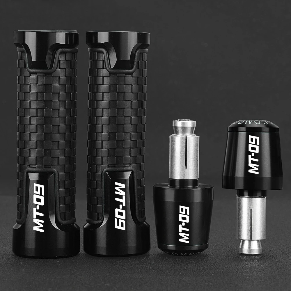 

For Yamaha MT-09 2014 2015 2016 MT09 TRACKER 2015-2016 Motorcycle accessories 7/8" 22MM Handlebar Grips Handle Bar Cap End Plugs