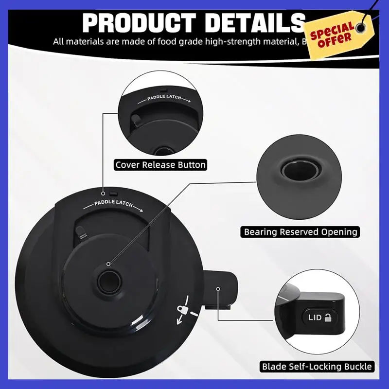 Replacement Outer Bowl Lid Forninja NC299AMZ/NC301 Replacement Forninja Outer Bowl Lid bowl lid