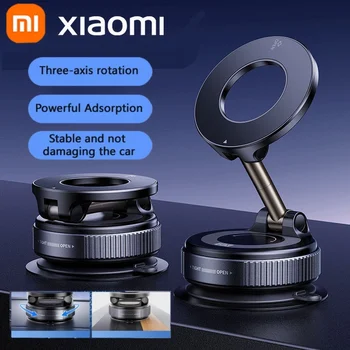 Xiaomi Magnetic MagSafe Car Phone Mount Foldable Vacuum Suction 360° Rotating Holder