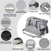 [Portable Cat Carrier] Large Portable Cat Carrier with Plush Mat | Breathable Travel Bag, Ventilated Mesh, Secure Straps for Car 4