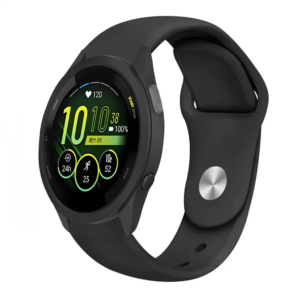 Soft Silicone Watch Strap - Versatile and Comfortable Replacement Band