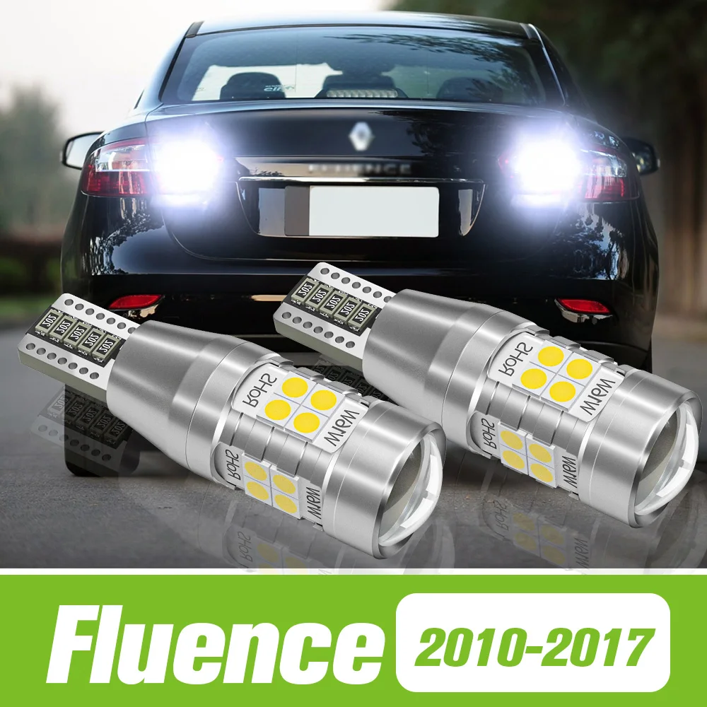 

2pcs For Renault Fluence 2010-2017 LED Reverse Light Backup Lamp 2011 2012 2013 2014 2015 2016 Accessories