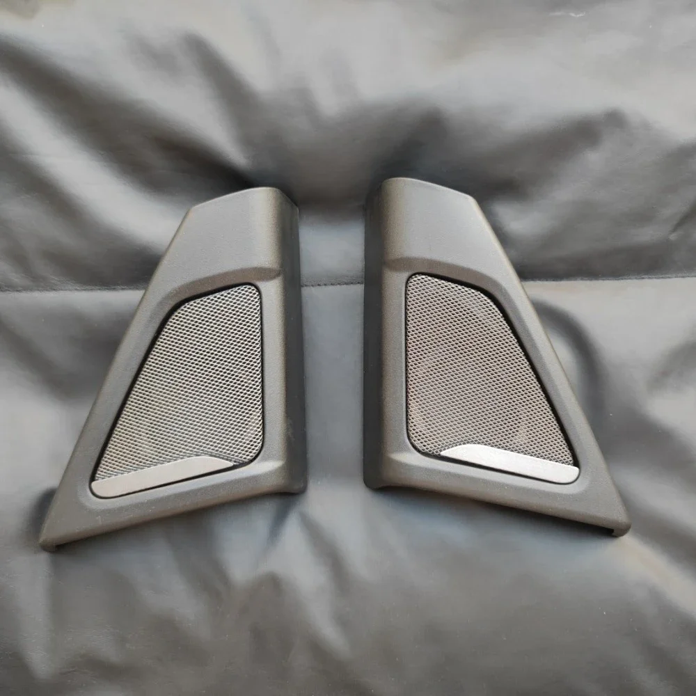 2pcs Door Tweeter Cover for BMW 5 Series F10 F11 2010-Speaker Audio Trumpet Treble Horn Frame stereo speaker tweeter