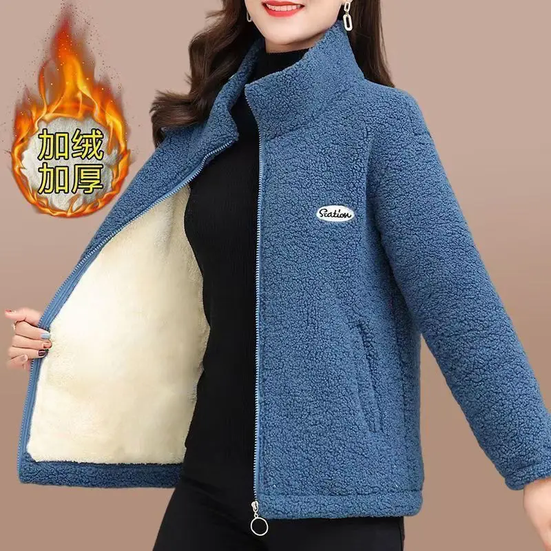 Women's Fleece Jacket - Polar Fleece Coat With Thick Zipper Liner | Warm Winter Outerwear
