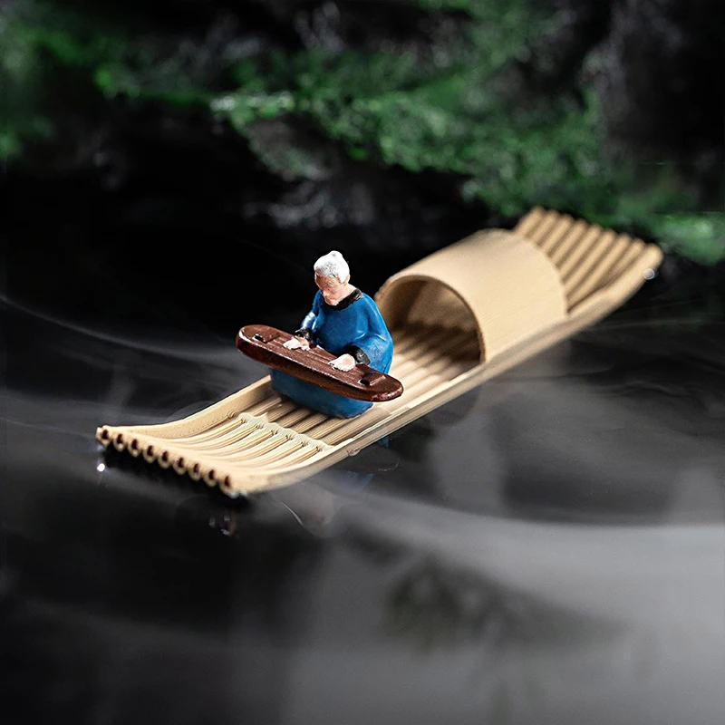 Mini 3D Floating Boat Bamboo Raft Fish Tank Bonsai Art Crafts Micro Landscape Ornaments Creative Aquarium Decor Accessories S369ca2e23a6640cdbec4c0b0f8512a276