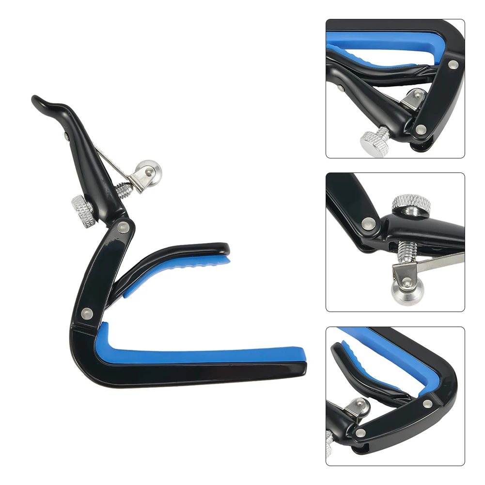 

Tuning Clamp Guitar Capo Clip Metal Trigger Ukulele Universal Quick Release Replacement For Acoustic Classic New