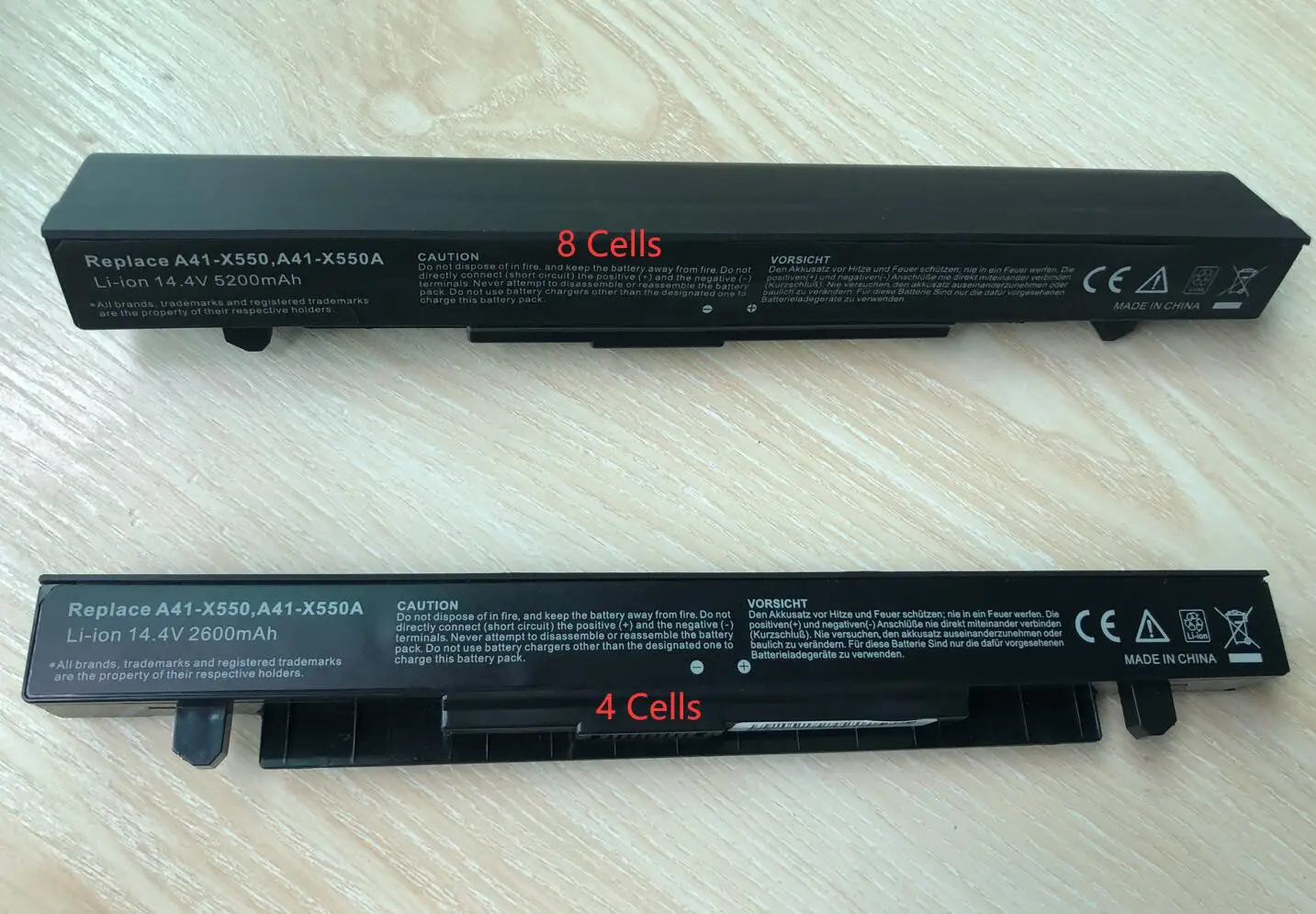 Bateria de Alta Capacidade para Asus 5200mah A41-x550 A41-x550a X550l X450 X450c R409cc X552e k5 X550v Células - Imagem 4