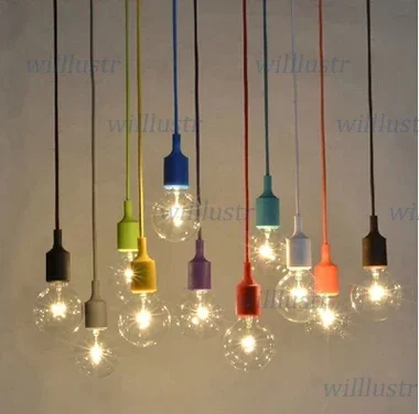 Description Picture 2 of itemColorful Silica Rainbow Pendant Lamp Suspension Light Decorative Multi Colors Restaurant Cafe Hotel Hanging Ceiling Chandelier