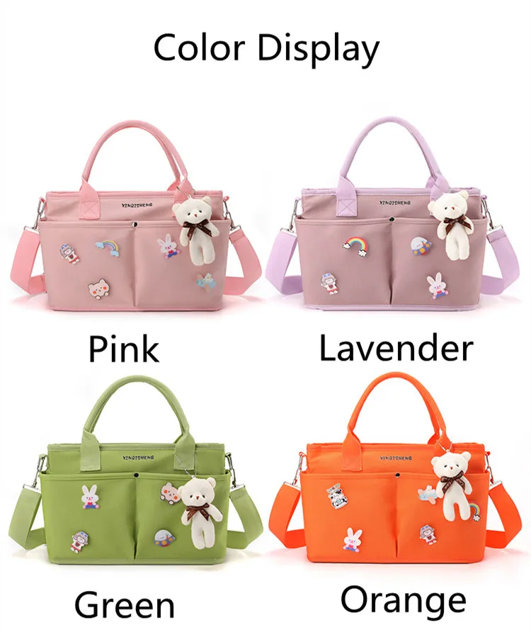 New Waterproof Diaper Bag Mummy Shoulder Large Capacity Messenger Travel Bag Multifunctional Maternity Mother Baby Stroller Bags